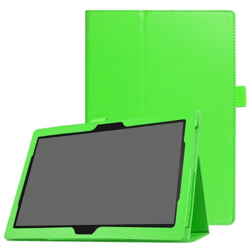 

10.1" Slim Folded Stand Flip Cover Case for Lenovo Tab P10 10.1 TB-X705L X705F PU Leather For funda Lenovo Tab P10 Case TB-X705F