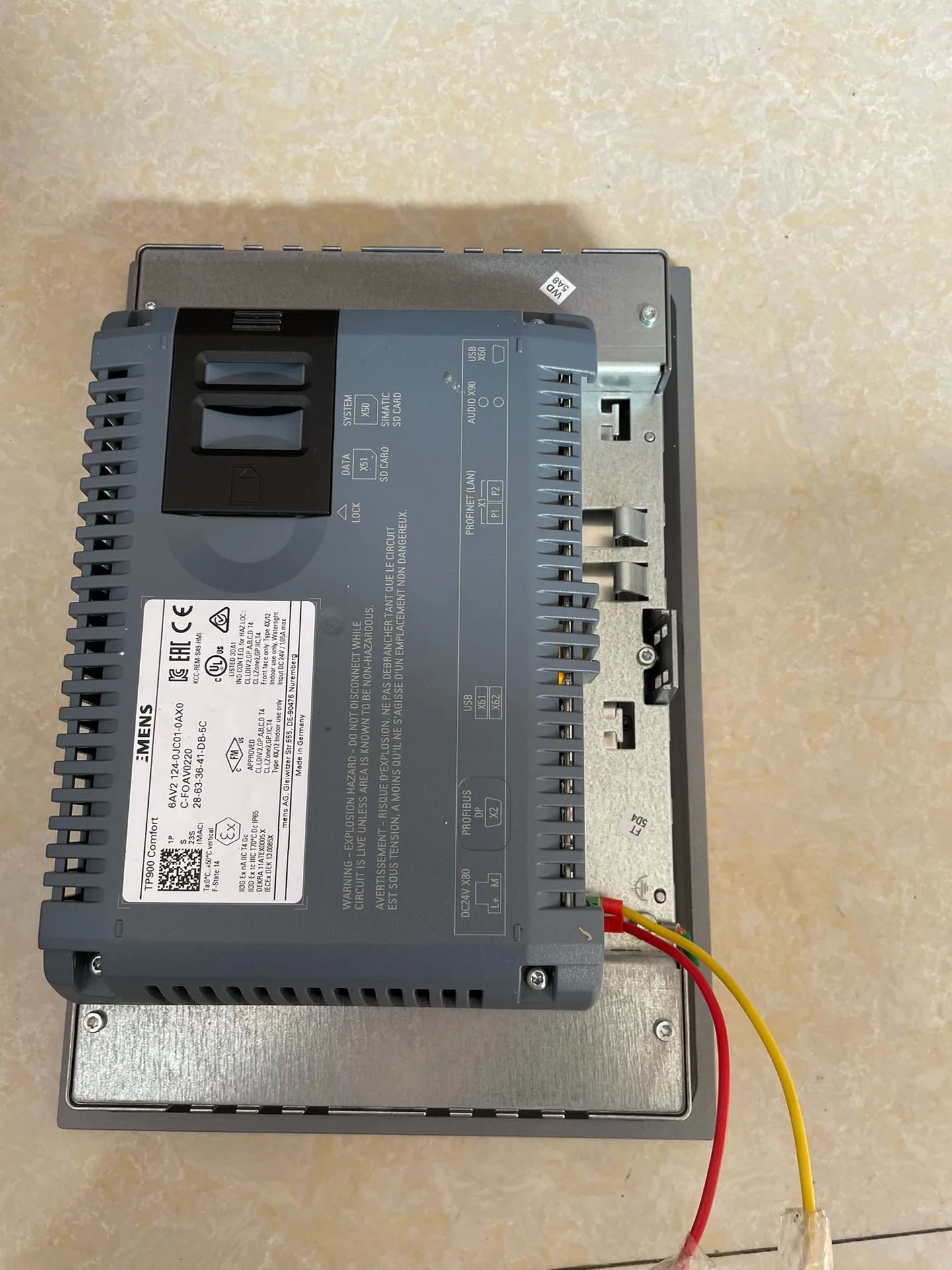 Фото 6AV2124-0JC01-0AX0 Панель HMI для Siemens 6AV2 124-0JC01-0AX0 №3