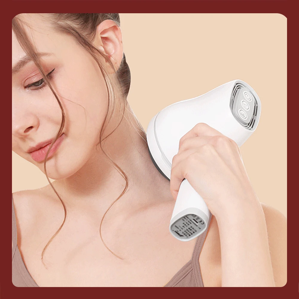 Вибрационный массажный пистолет антицеллюлитный фитнес-массажер для похудения