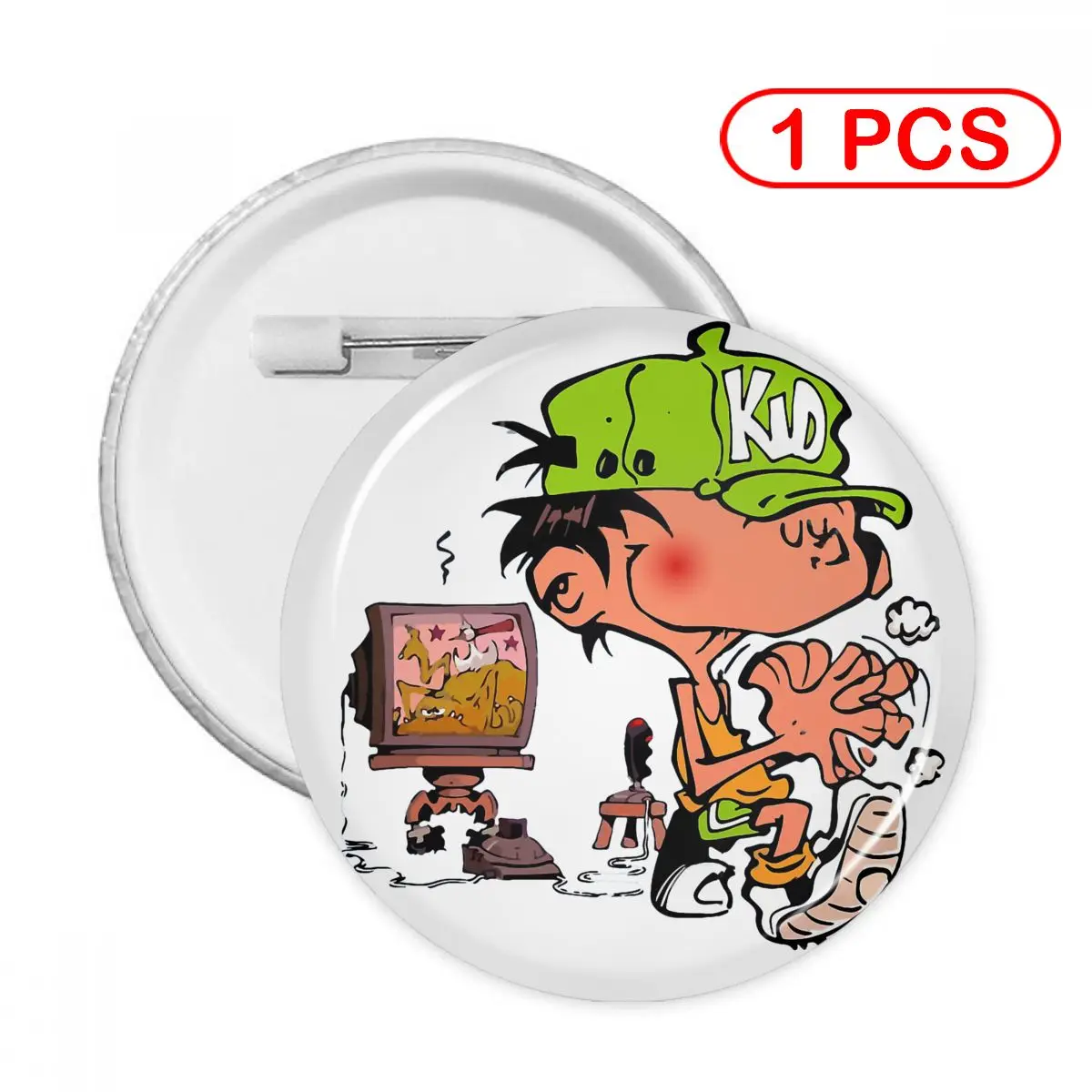 

Gaston Soft Button Pin Clothes Brooch Creative Pins Jewelry Decor Cute Badge Gaming Women Child Lapel