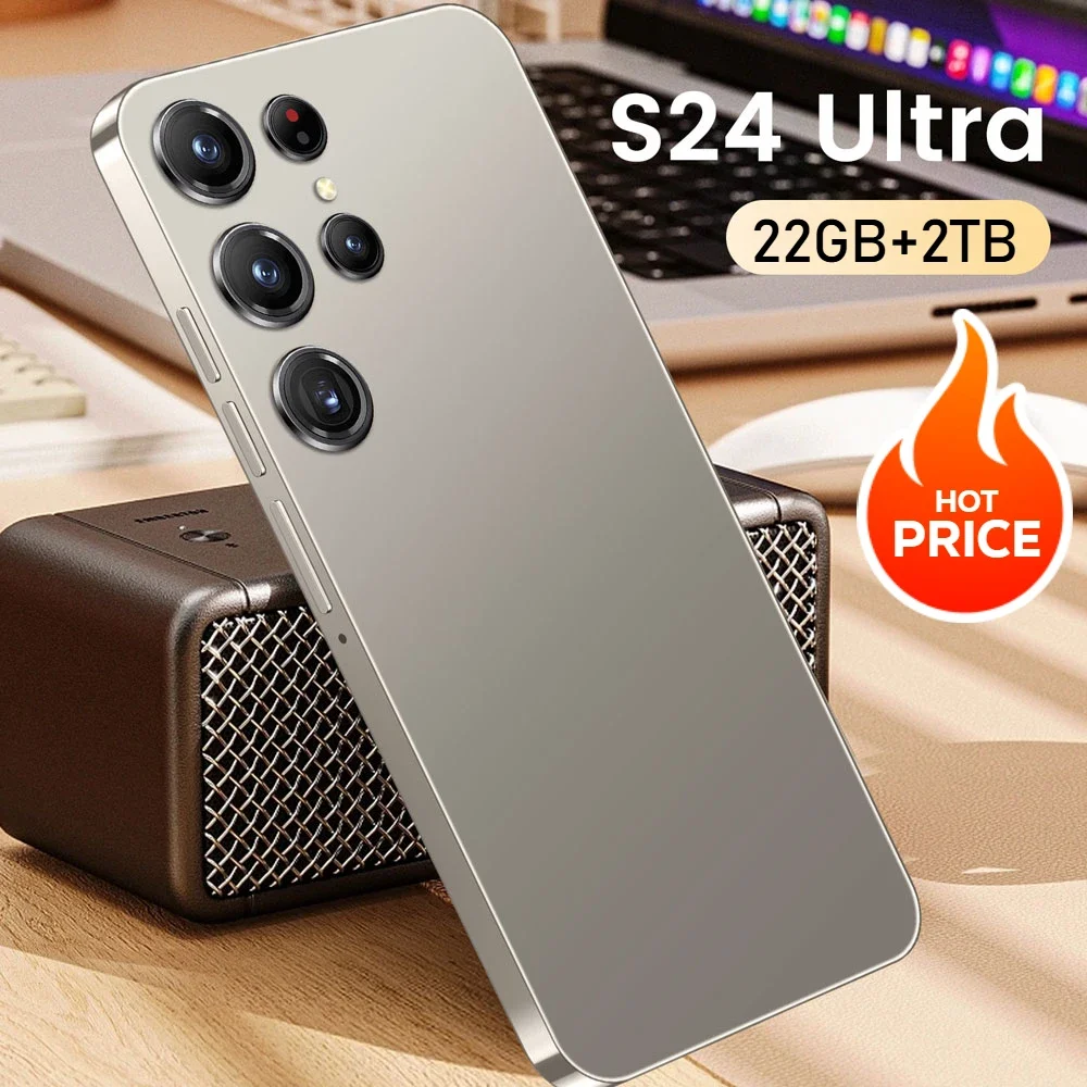 Новый смартфон S24 Ultra 7,3HD, оригинальные мобильные телефоны 4G 5G ...