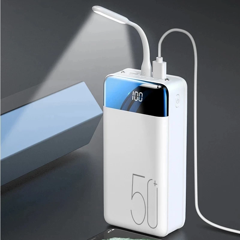 100000mah power bank portable fast charging powerbank 3 usb poverbank external battery charger for mobile phones tablet free global shipping