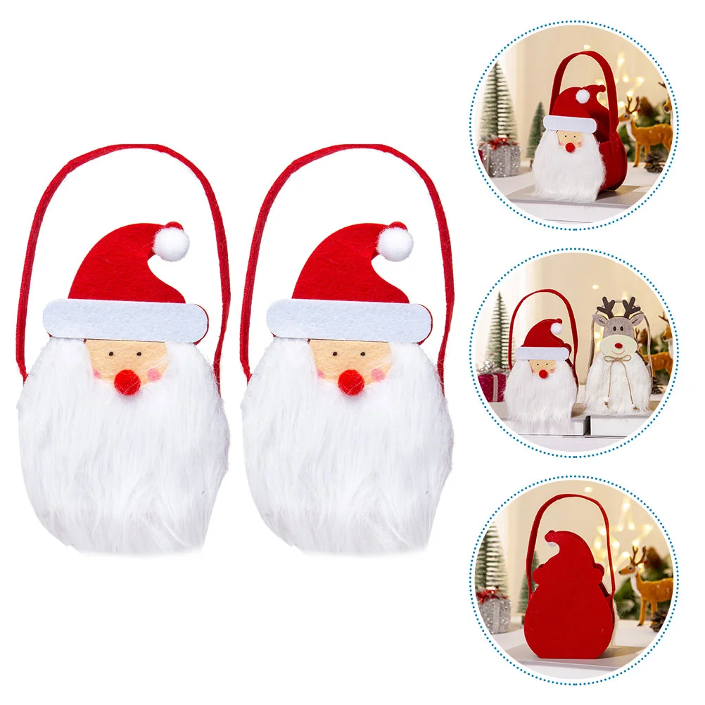 Christmas Gift Bags Large Bagtreat Xmas Kids Party Decoration Big Sack Santa Holiday Boxes Candy Pouch Storage Containers |