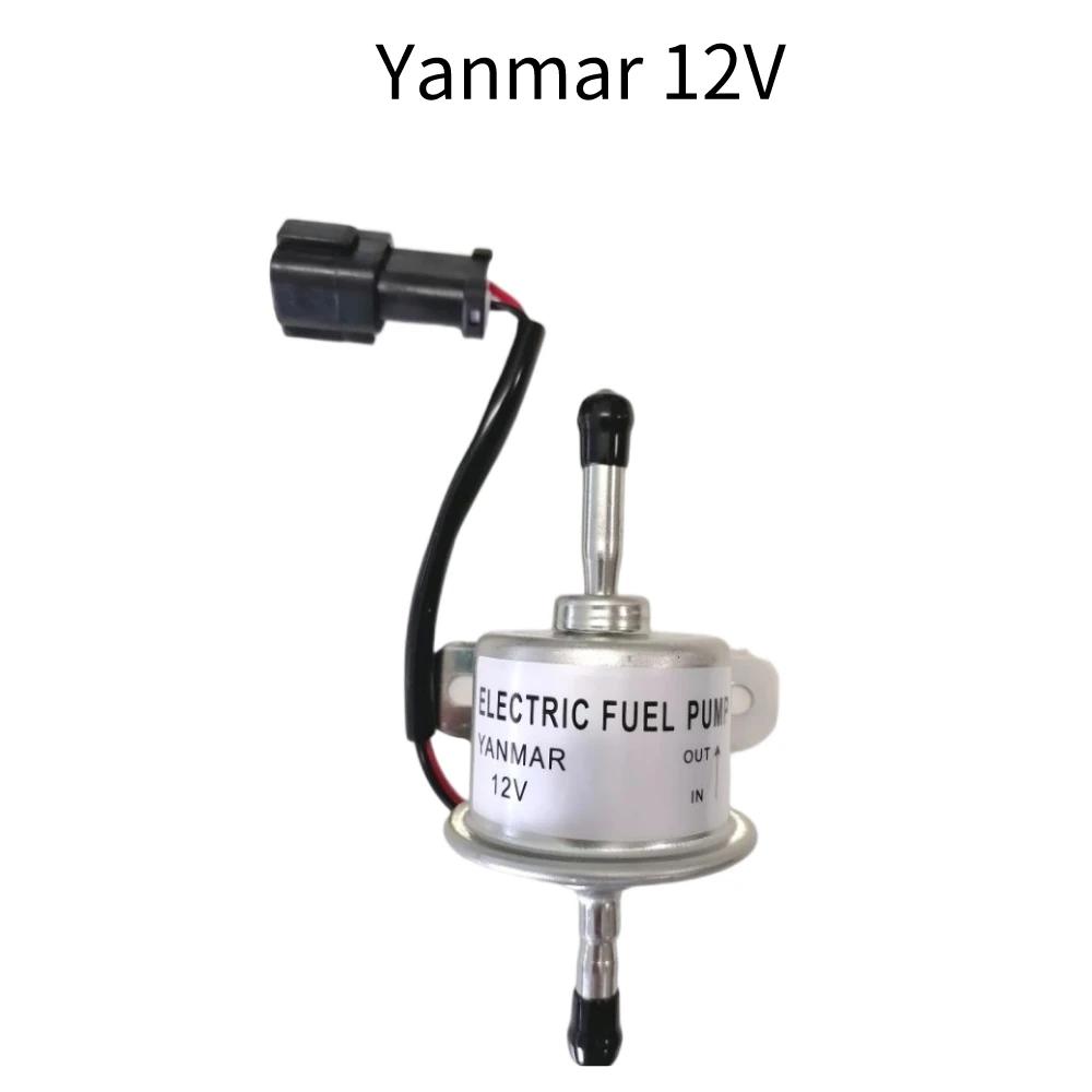 

12V 24V Fuel Pump 129612-52100 12961252100 for Hitachi Excavator ZX17U-2 ZX30U-3F ZX33U-3FYanmar Engine 4TNV88