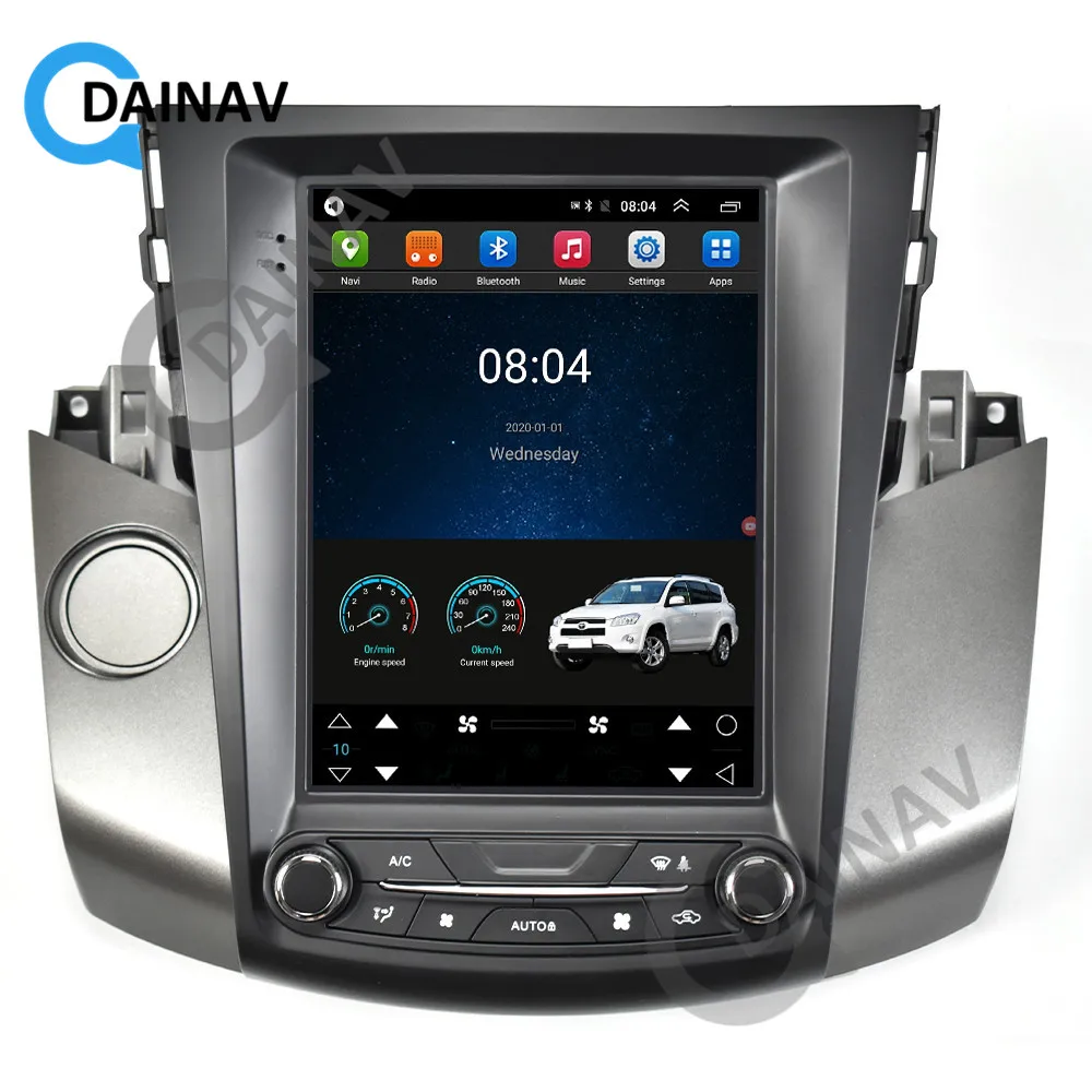 

Android 9.0 Quad Core Vertical screen Car Audio Radio GPS Navigation For Toyota RAV4 2008 2009 2010 2011 2012 DVD Player