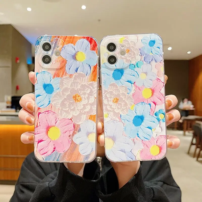 clear phone case for iphone 13 mini 11 12 pro Butterfly mobile phone shell xr xs hot explosion 14 7 8plus soft transparent cover