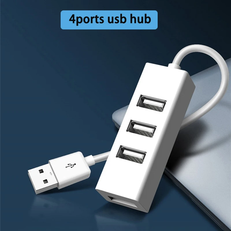Концентратор USB 2 0 дистрибьютор высокоскоростной 4-портовый универсальный