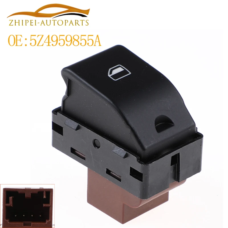 

5Z4959855A Electric Glass Lift Switch Button Car 5Z0959856 5Z09598561NN For Volkswagen Polo 1999-2002