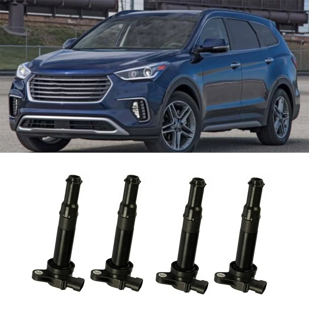 27301-3E100 комплект катушки зажигания высокого напряжения для Hyundai 2007-2009 Santa Fe Sonata Optima