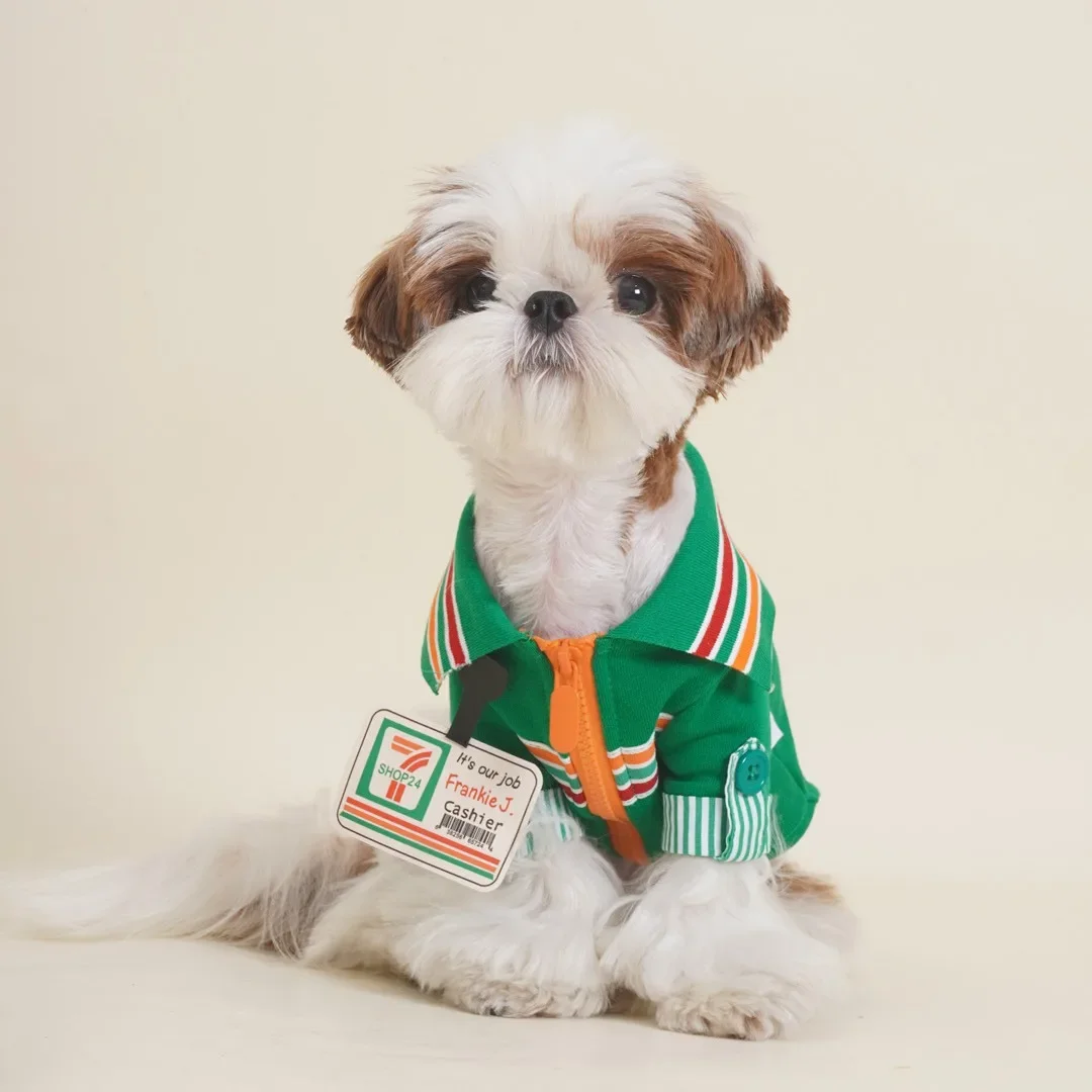 Новая модная универсальная одежда для домашних животных на осень и зиму куртка с