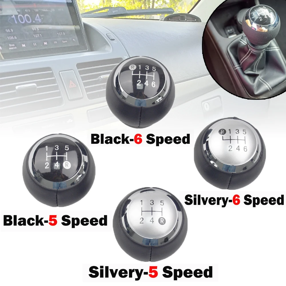 6-скоростная Ручка Переключения Передач Для Toyota Corolla Verso Auris Yaris 2007-2013 Кожа + ABS