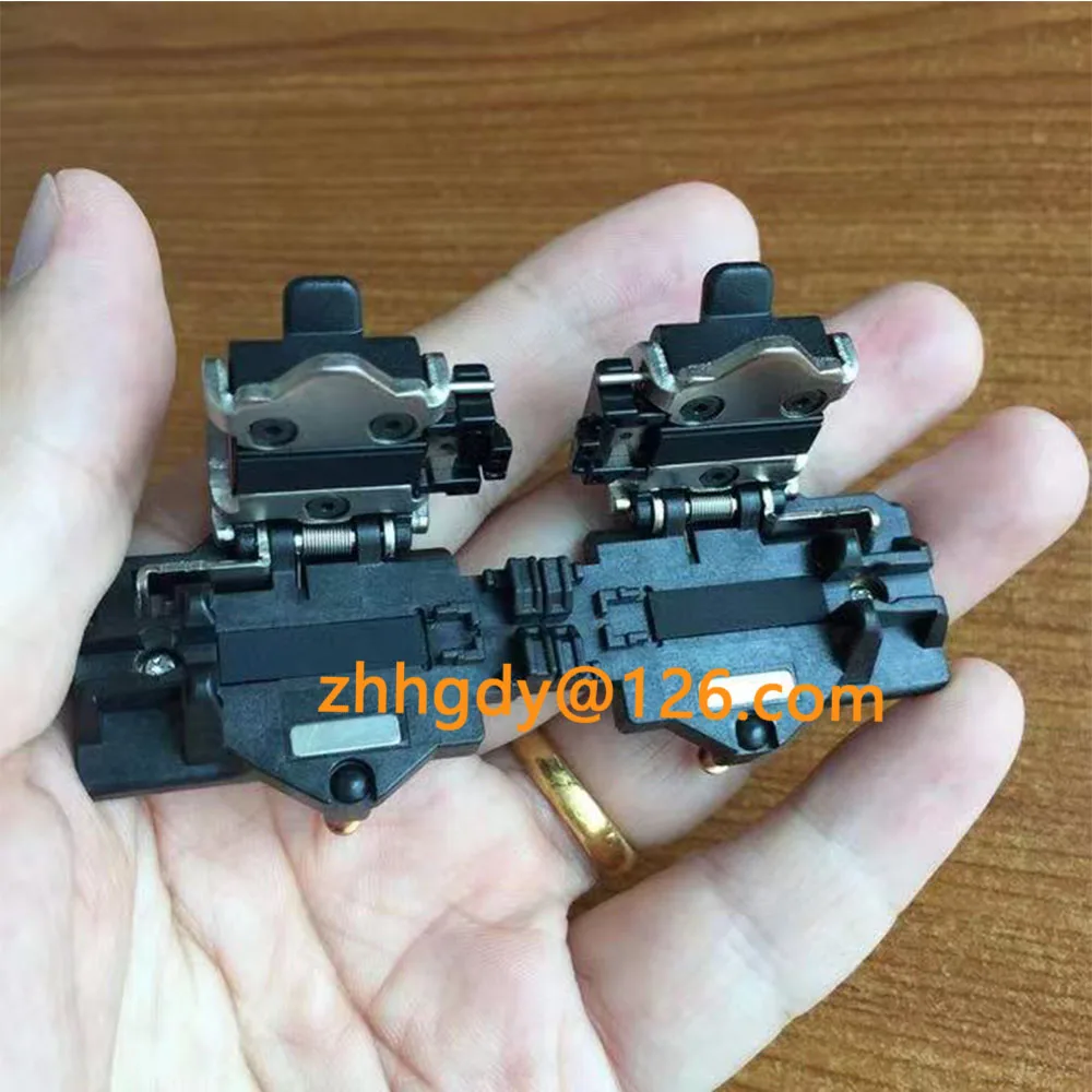 1 Pair FSM-80S FSM-70S 80C Fiber Optic Fusion Splicer Fiber Support Fixture Bracket 21S 22S 70S+ Fixture Newest