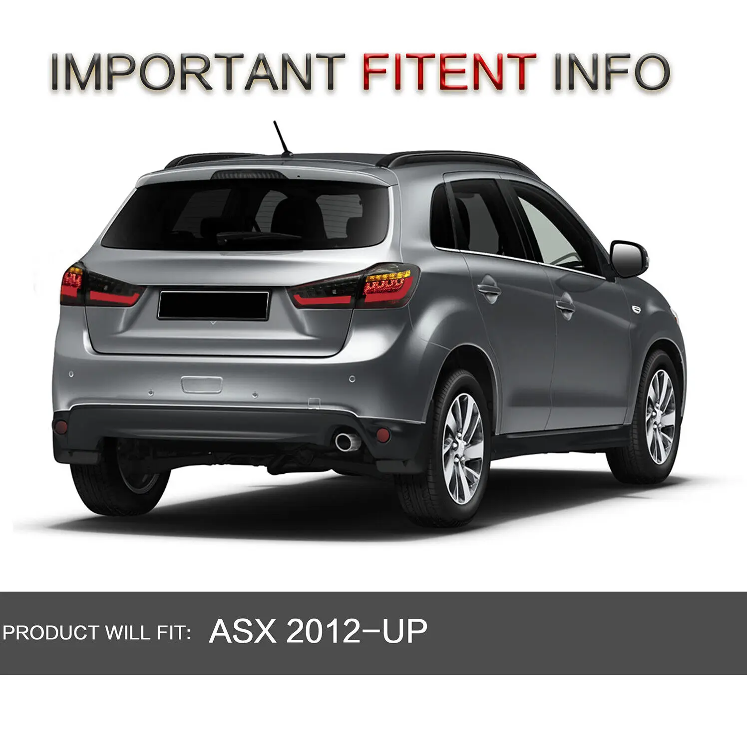 Светодиодные задние фонари для Mitsubishi Outlander Sport ASX RVR 2011-2019 со светодиодной