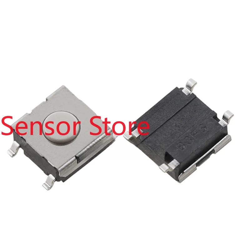 

10 шт., сенсорная кнопка, маленький переключатель, наружный патч, 4 контакта Micro-motion, 6*6*3,1