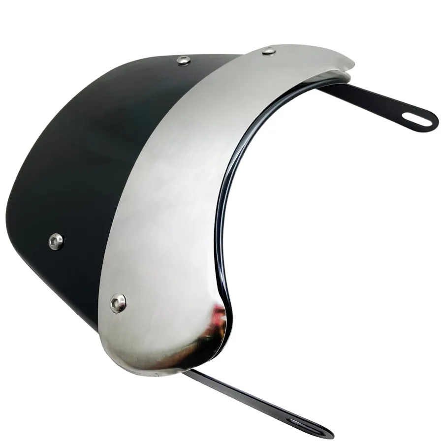 Универсальная передняя фара для мотоцикла лобовое стекло Кафе Racer Triumph Harley 5-9 45