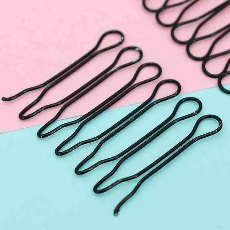 2021 New Women 1Pcs Hair Accessories Invisible Hair Maker Hair U Hairgrip Type Pins Fork Side Braiding Bangs Inserted Tool L5W1