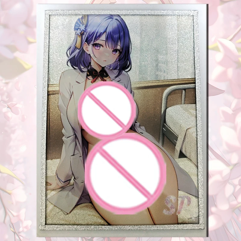 Goddess Story Hot White moonshine SP глазурованная карта Raiden Shogun Kochou Shinobu Kafka boy ACG сексуальная