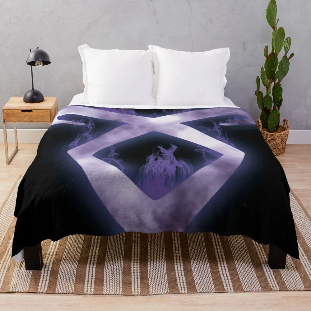 

#Shadowhunters - We're not going anywhere Throw Blanket Fleece Bkanket Luxury Designer Blanket Tourist Blanket Furry Blanket