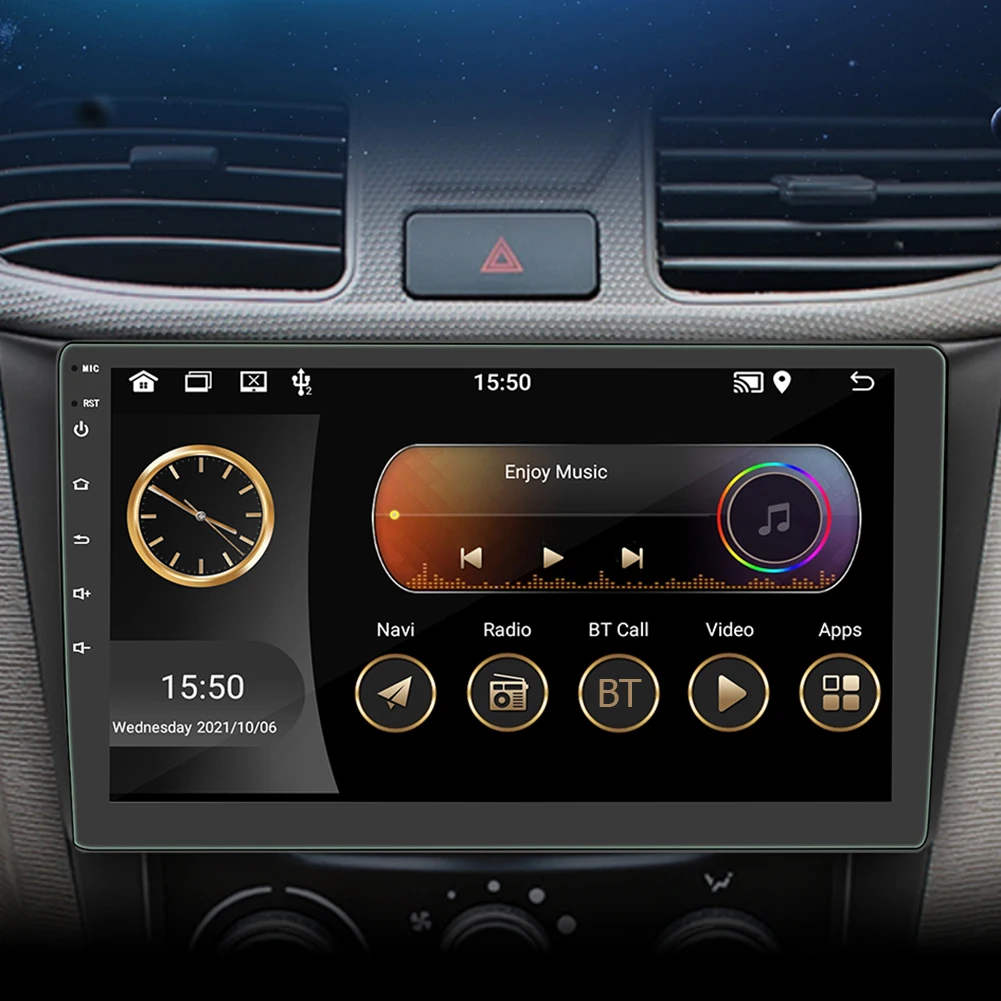

Автомагнитола 2 Din, 10 дюймов, Android, мультимедийный плеер с GPS, Wi-Fi, GPS-навигацией, Bluetooth, автомобильный сенсорный экран, аксессуары