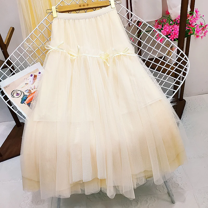 

Весна 2022, Новая женская юбка Korobov, винтажная элегантная юбка популярных цветов в стиле пэчворк, Милая юбка-трапеция в Корейском стиле