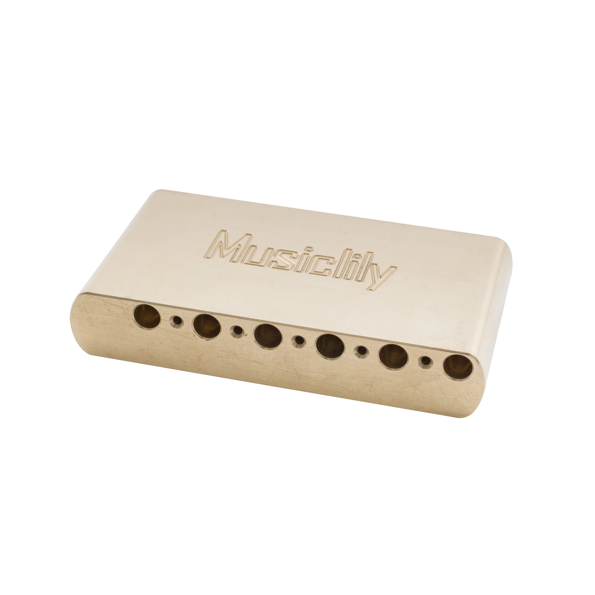 Musiclily Ultra 56 5 мм зашаговый блок из латуни 42 Tremolo для США/Мексики брызговик Винтажный