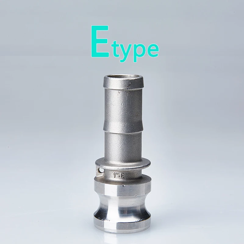 

1/2 "3/4" 1 "304 садовый спринклерный фитинг из нержавеющей стали, адаптер с зазубринами, Camlock, быстроразъемное соединение для шланговых насосов, фитинги