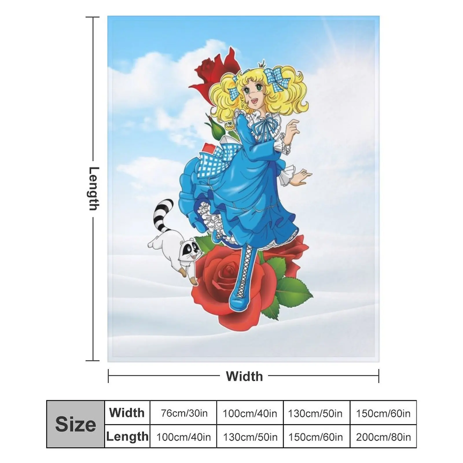 Candy &amp Klin (Зимняя редактированная.) Одеяло Роскошный диван Furrys Роскошные