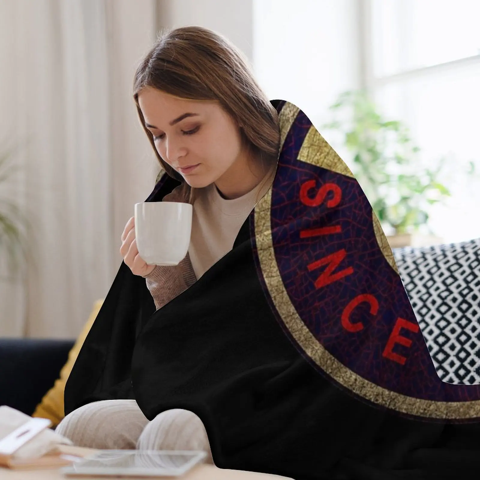 Модель льва поезда пледы одеяла украшения диванов туристические для кемпинга