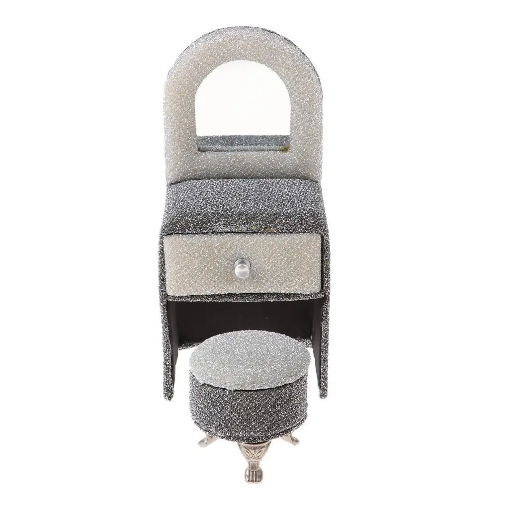 

Miniature Dresser Chair Set for Action Figures 12inch Doll Decor