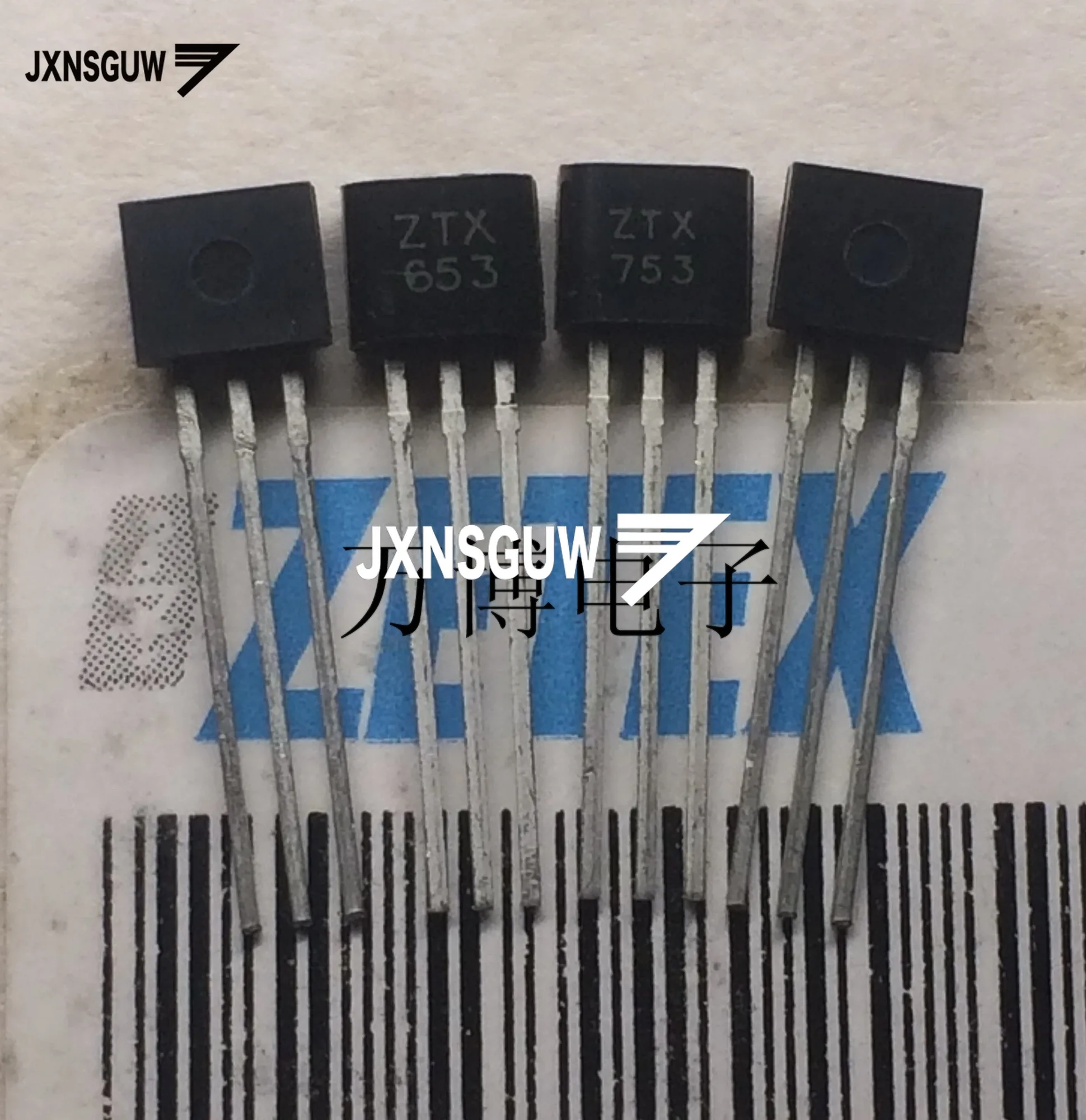 

5 пар оригинальный ZETEX ZTX653 ZTX753 Transisitor 653 753 аудио усилитель мощности ZTX653 ZTX753 аудио Триод 3 a 1 Вт 80 в коробка лазер