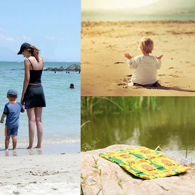 Складная Подушка коврик для кемпинга влагостойкие мягкие удобные подушечки