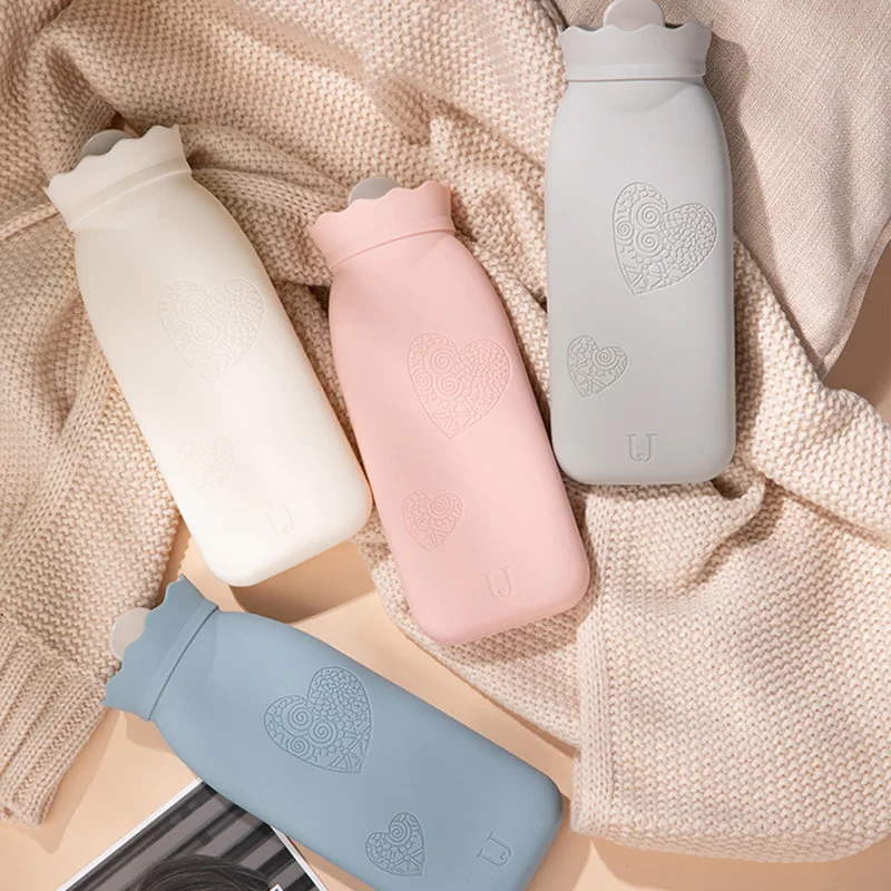 

Силиконовая бутылка для горячей воды с подогревом для микроволновой печи