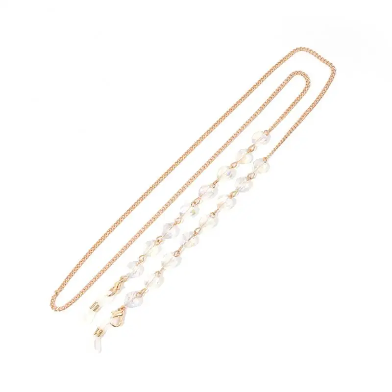 Новый модный шнурок для очков с защитой от потери маска на цепочке Цветные шнурки