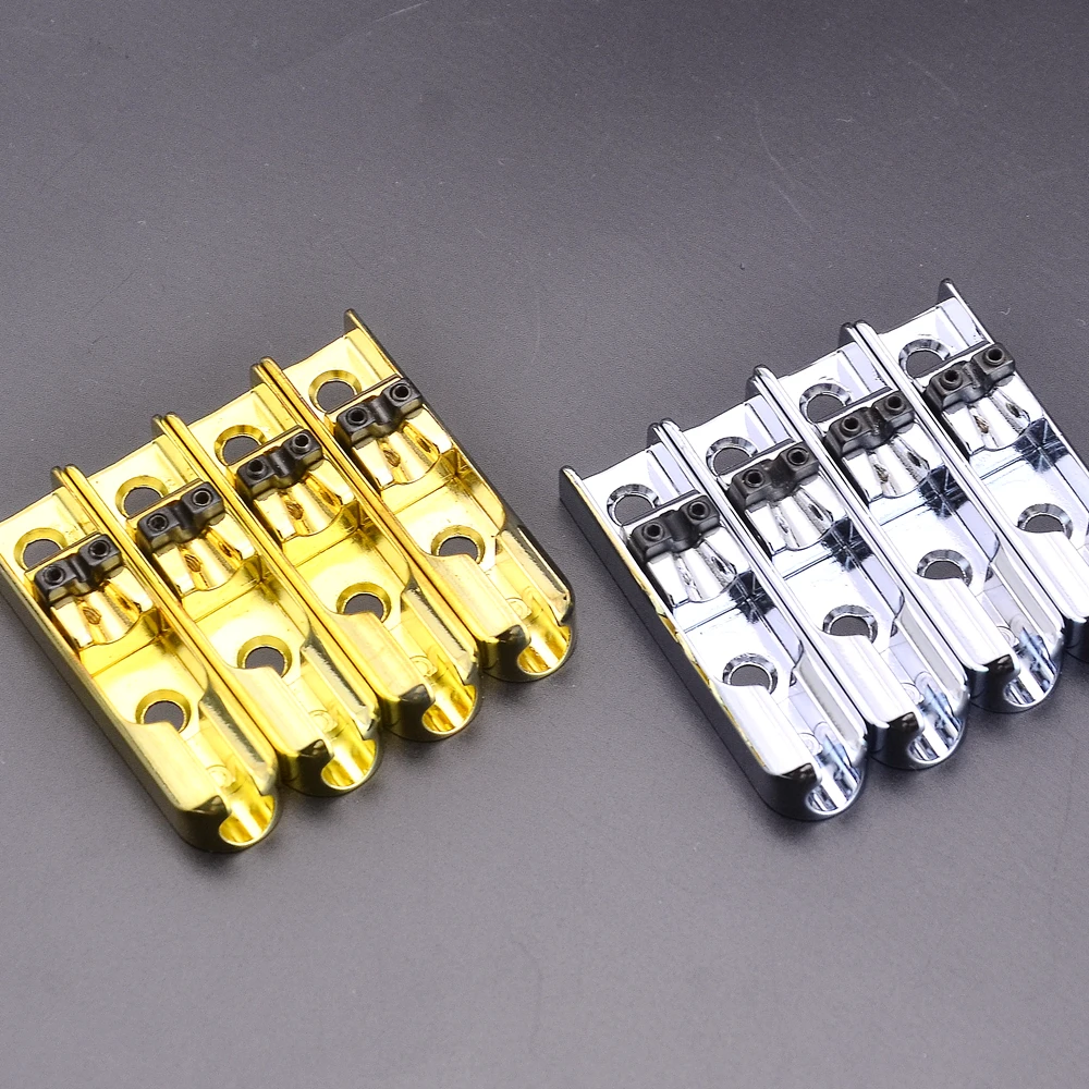 

1 Set Single-String Bass Bridge With Lock Down For 4 Strings Electric Bass
