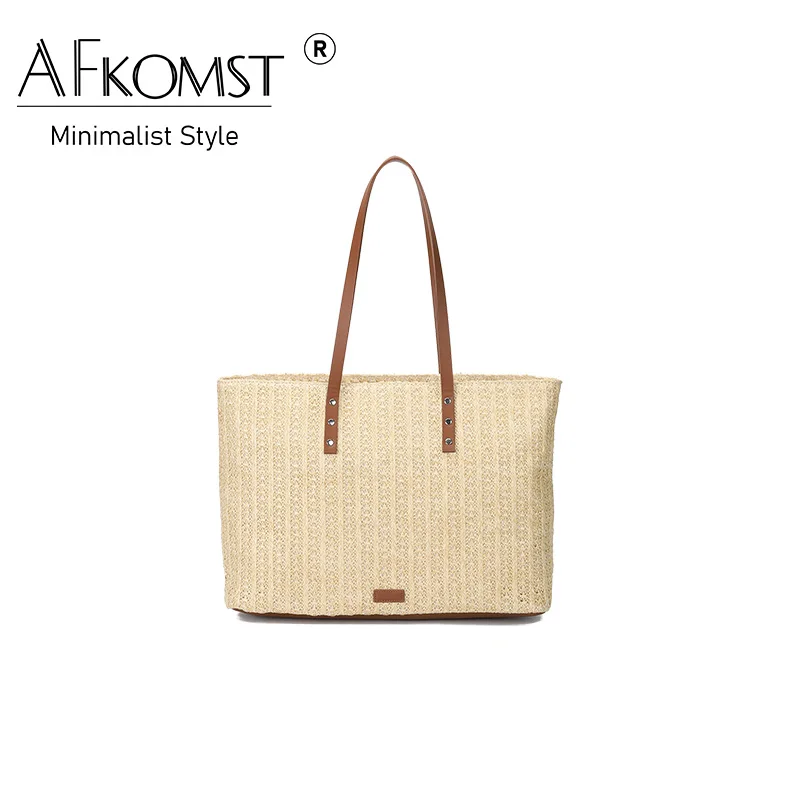 

AFKOMST Stylish and spacious handbag with practical designChic and versatile tote with large storage capacity