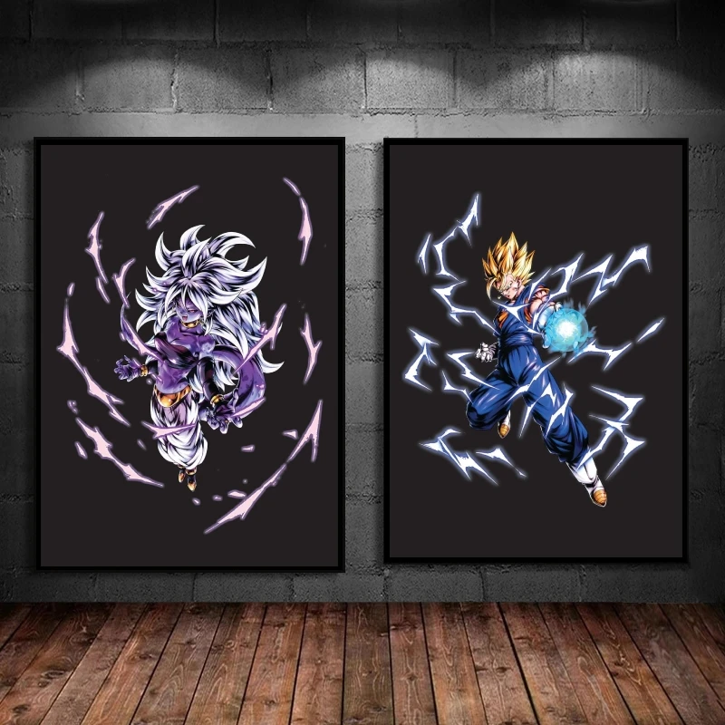 

Print On Canvas Birthday Gifts Classic Aesthetic Poster Living Room Wall Stickers Kid Action Figures Cartoon Character Picture