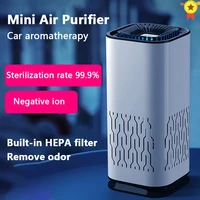 auto air purifier with true hepa filters desktop purifiers filtration air cleaner car mini negative ion air purifier for home