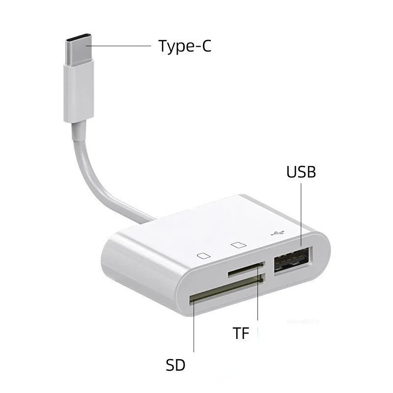 USB 3 0 в 1 TF SD кардридер для Apple Phone 14 13 11 12 X Pro Type C карта памяти OTG адаптер Ipad Huawei Xiaomi