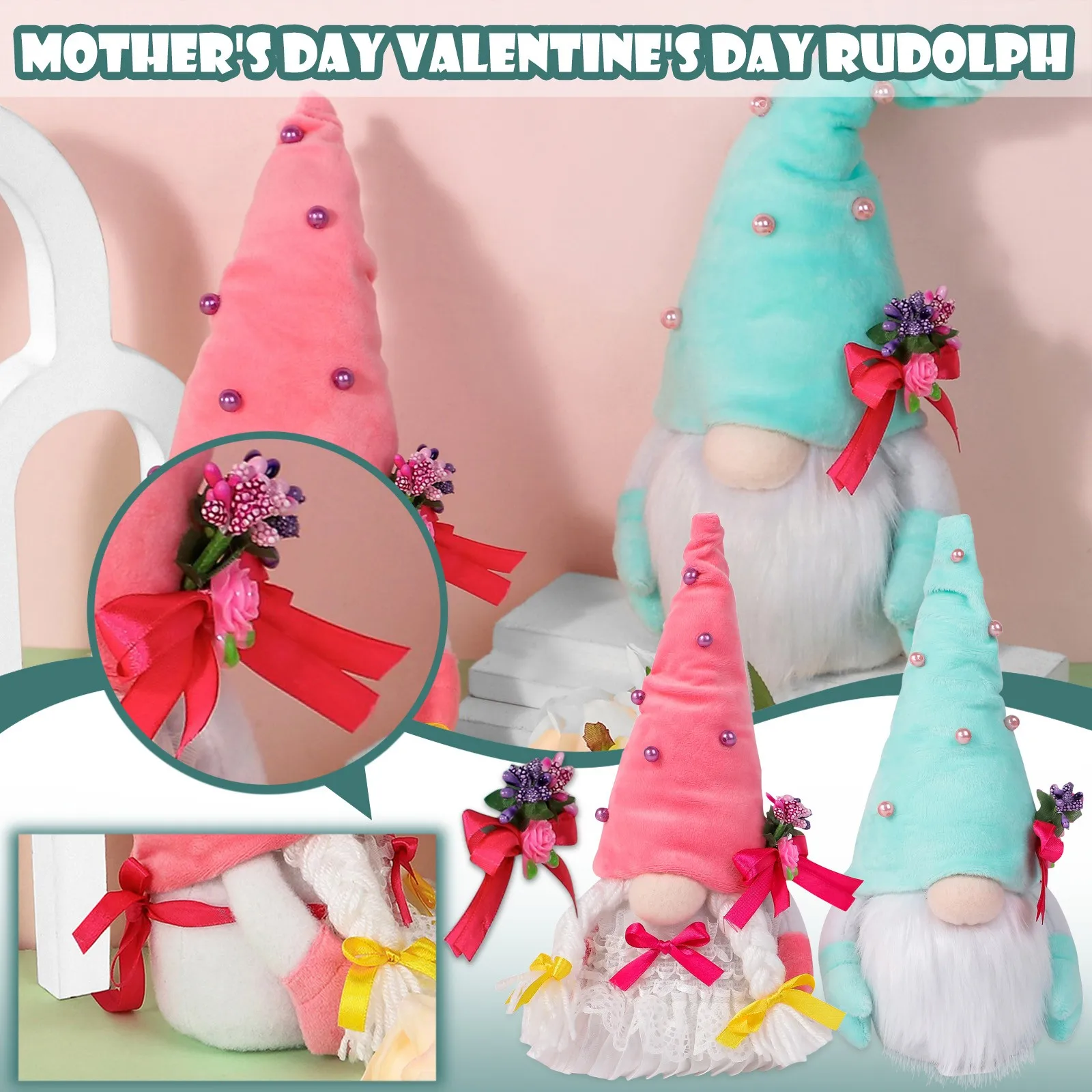 

Handmade Doll gnome Gnomes Decorations Home Faceless Doll for gifts h Decoration & Hangs