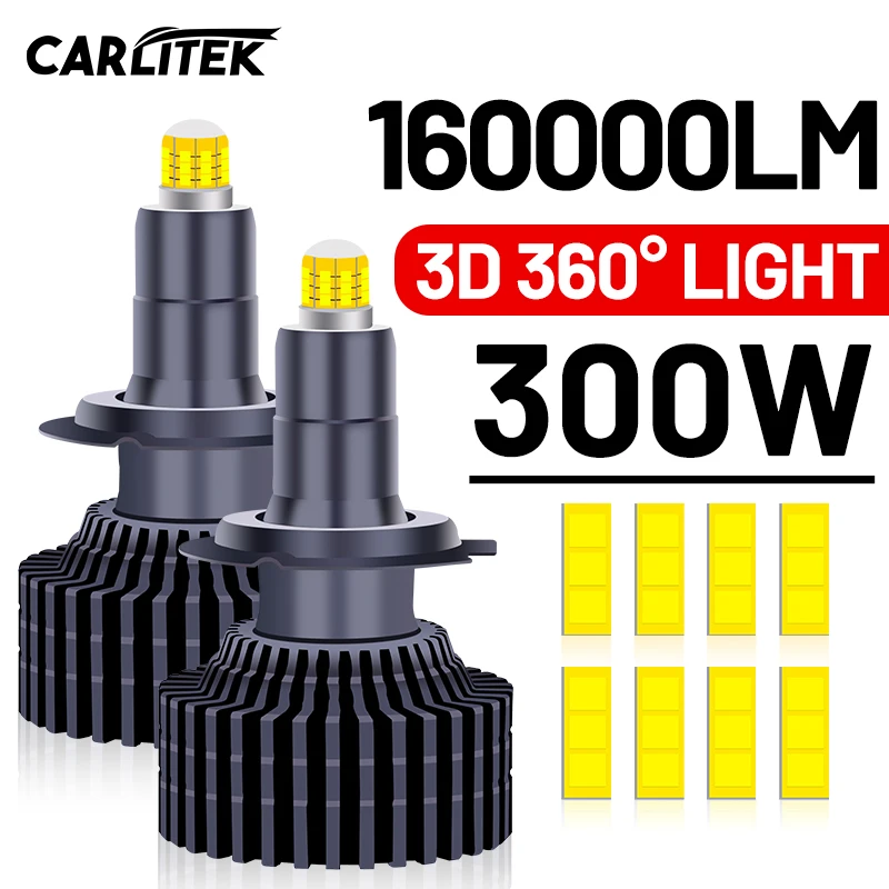 3D 360 H7 Led Canbus Car Headlights Bulbs 160000LM H11 H4 H1 HB3 9005 HB4 9006 9012 300W Automotive Fog Lights Turbo Mini Lamp 3D 360 H7 Led Canbus Car Headlights Bulbs 160000LM H11 H4 H1 HB3 9005 HB4 9006 9012 300W Automotive Fog Lights Turbo Mini Lamp