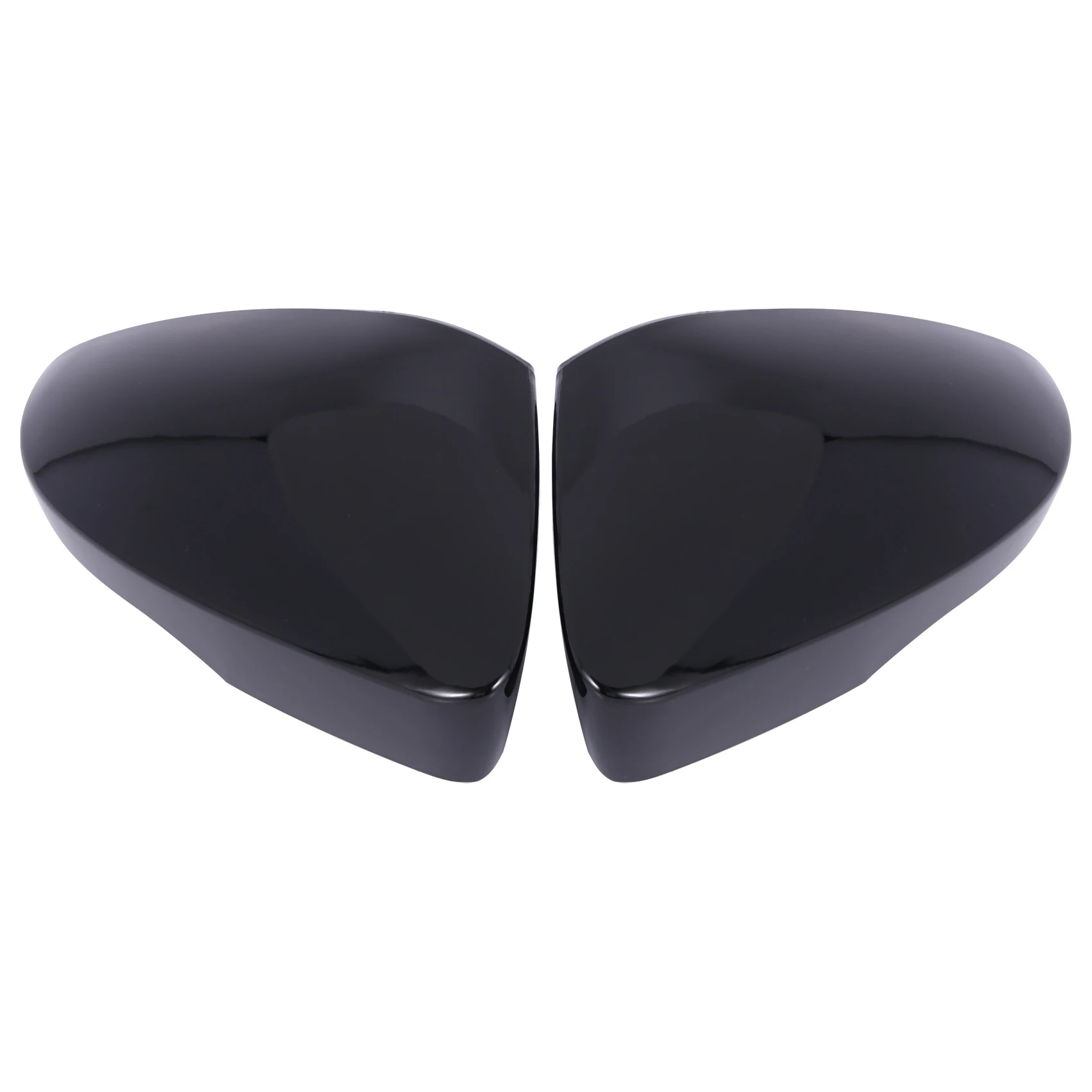

Глянцевые черные чехлы для автомобильных зеркал заднего вида, крышки для боковых крыльев зеркал для Skoda Octavia Mk3 A7 5E 2014-2019 для фотографий