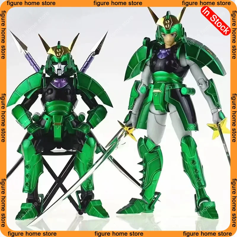 Фото Фигурка KOO Ronin Warriors: Сэйдзи в двойных доспехах (белый Кикотей, черный Блэйз Тайгер) — аниме-модель в наличии №1