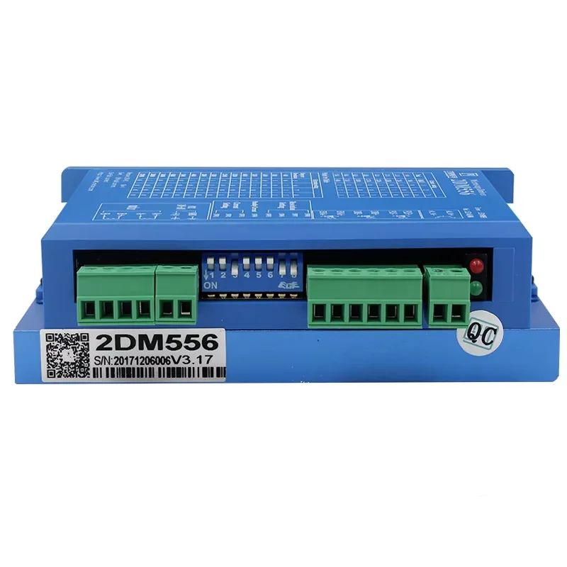 Новый оригинальный 2-фазный драйвер шагового двигателя NEMA23 2DM556 входное