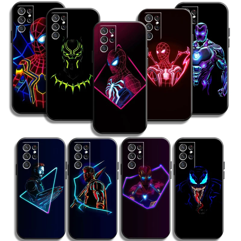 

Marvel Comics LOGO Phone Cases For Samsung Galaxy A21S A31 A72 A52 A71 A51 5G A42 5G A20 A21 A22 4G A22 5G A20 A32 5G A11 Funda