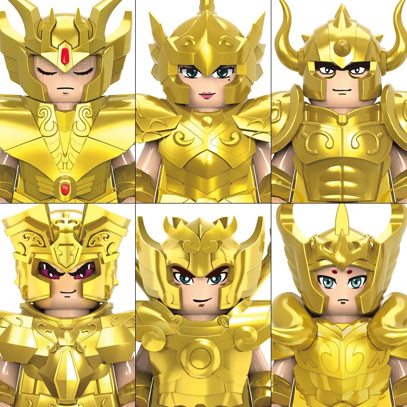 Фото Новые конструкторы Saint Seiya DY557-561S 2026 года: мини-фигурка Саори Кидо и аксессуары – идеальный подарок для детей на Хэллоуин и Рождество №4