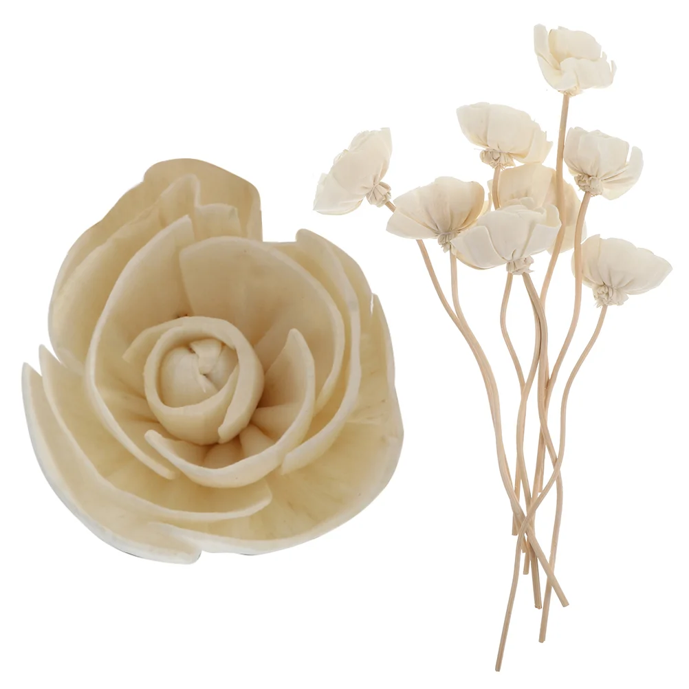 

Diffuser Sticks Flower Rattan Fragrance Reed Stick Oil Aromatherapy Refill Aroma Scent Preserved Accessories Rose Air