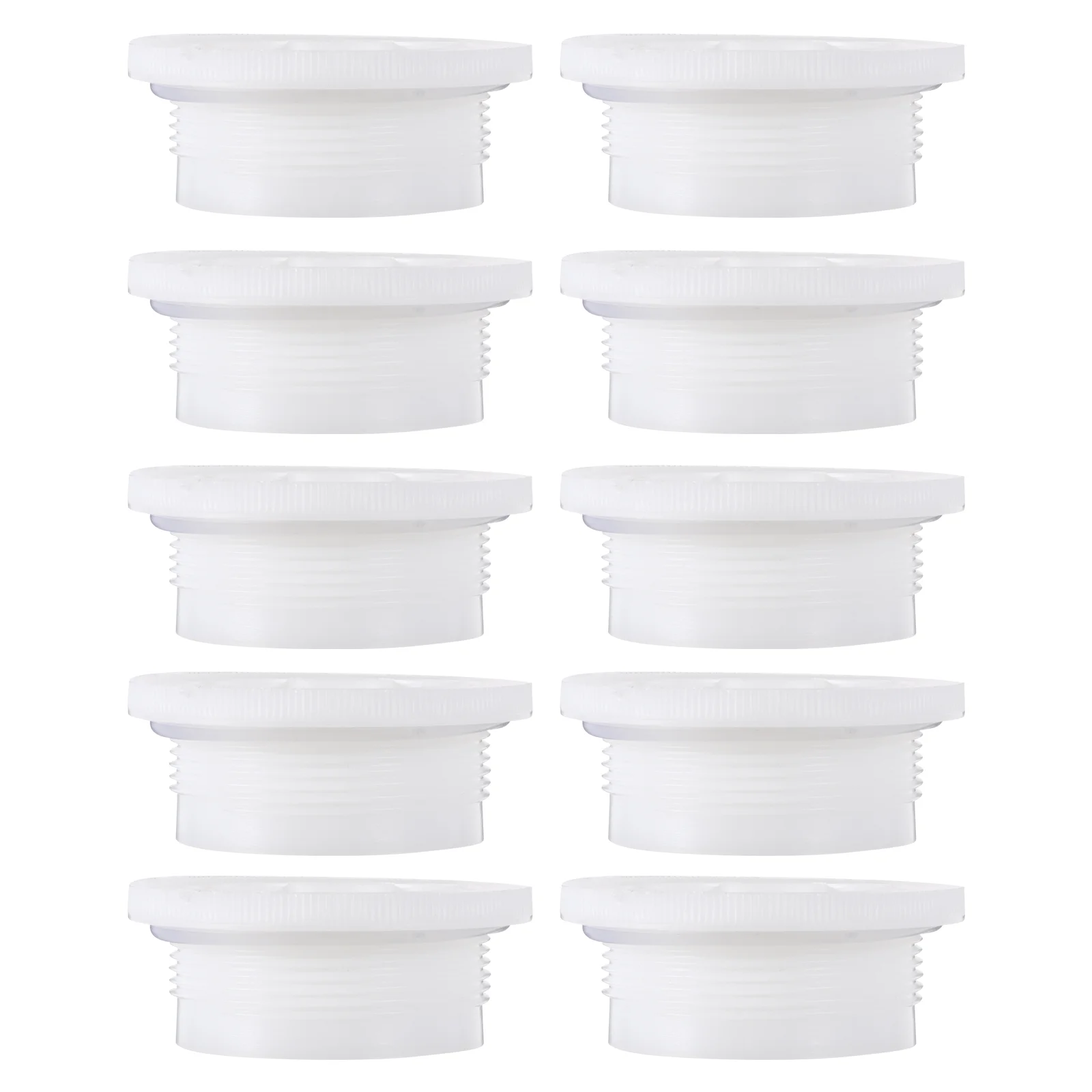 10 Pcs Drum Plug Plastic Bung Caps Plastic Drum Bungs 55 Gallon Drum Lid Bucket Outlet Sealing Device