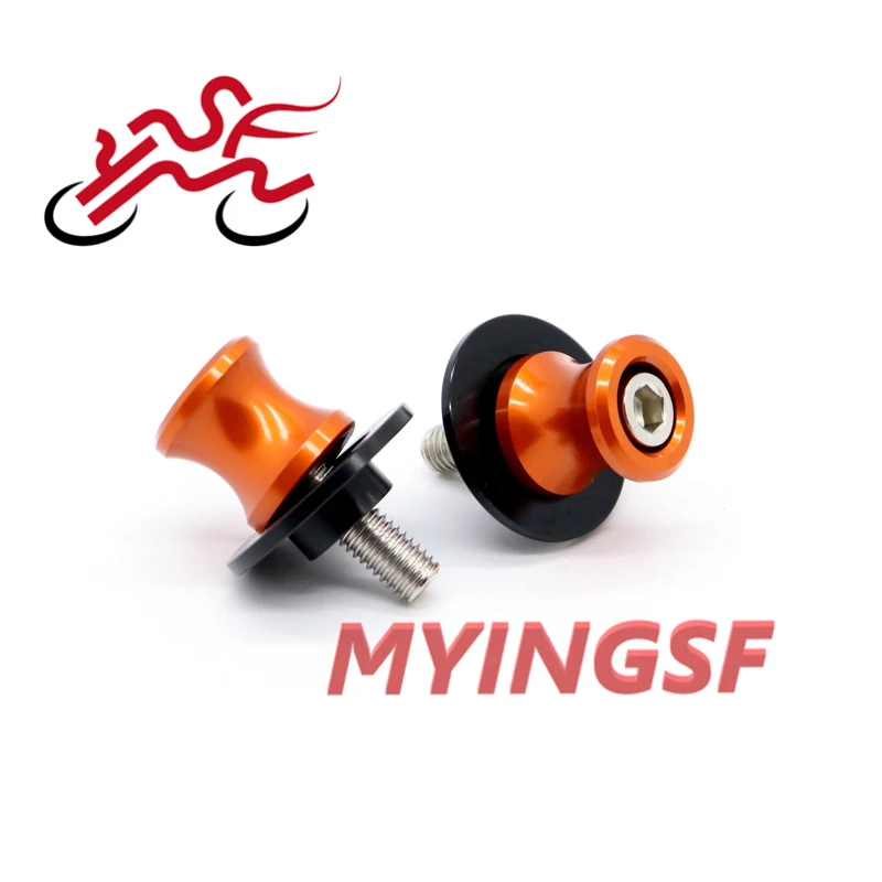 

Swingarm Spools Slider For KTM RC 125/200/390 DUKE 125/200/250/390 Motorcycle Accessories Stand Screw M10 CNC Aluminum