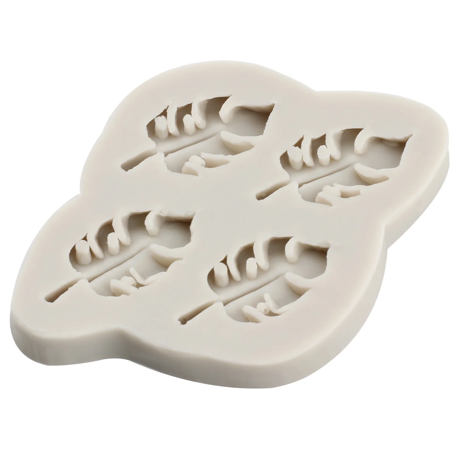 Силиконовая форма в виде тропических листьев гинкго пальм кленовый лист формы