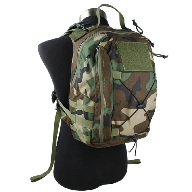 Outdoor Sports Airsoft Military Hiking Camping Backpack Hunting Tactical Equipment Backpack Woodland Domestic 500D Fabric